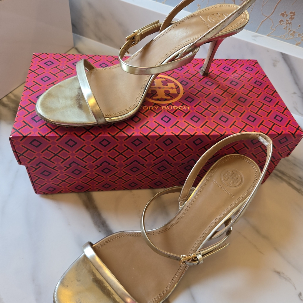 Tory Burch Gold Women's Sandals